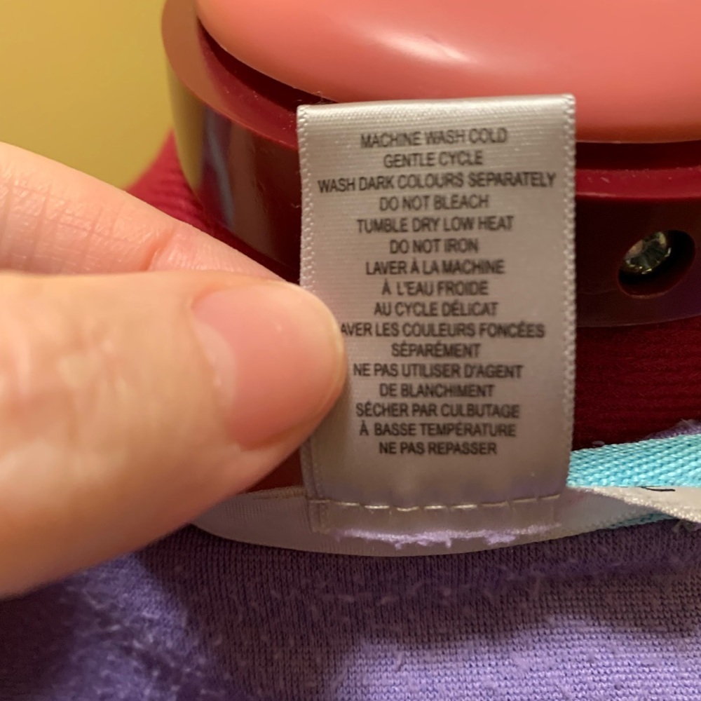 Jasmine Rose Purple Fleece Hoodie jacket - Picture 9 of 9